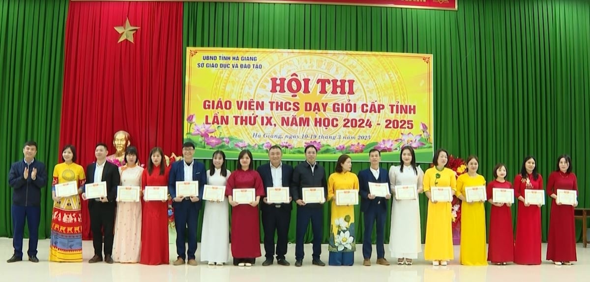 Tổng kết Hội thi giáo viên THCS dạy giỏi lần thứ IX