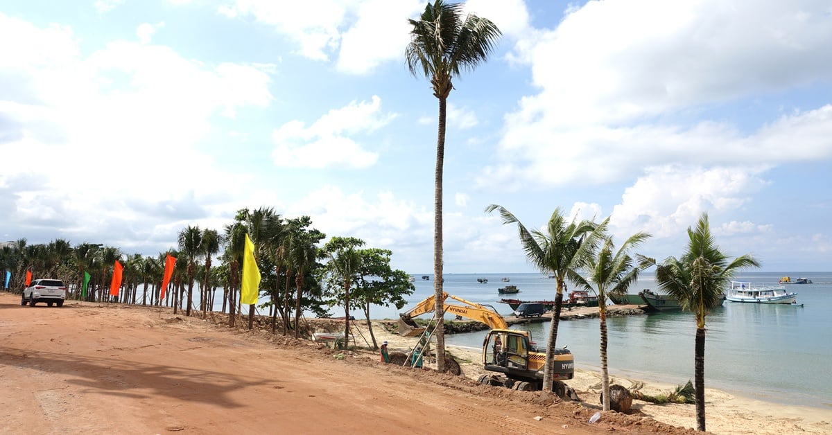 Phu Quoc beschleunigt die Räumung des öffentlichen Strandes Bai Dat Do