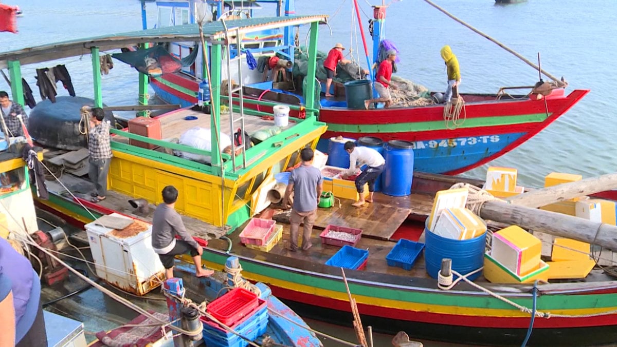 La production totale de produits aquatiques a atteint plus de 14 000 tonnes