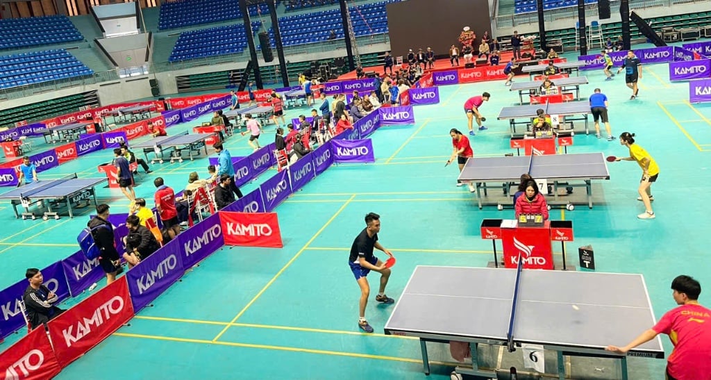 Championnat de tennis de table de Gala, premier festival vietnamien de tennis de table en 2025 à Bac Giang - Détails de l'actualité