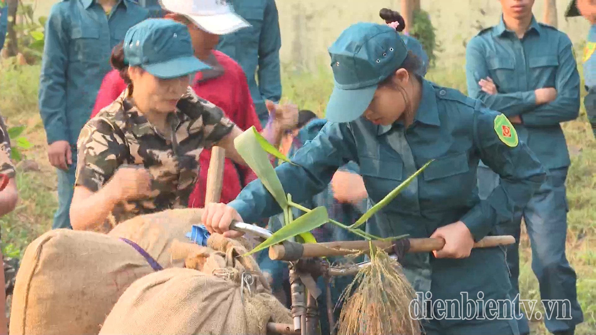 អត្តពលិក​១០០​នាក់​បាន​ចូល​រួម​ទាញ​កាណុង និង​រុញ​កង់។