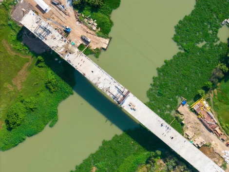 Abschlusszeremonie der Thanh-An-Brücke des Ho-Chi-Minh-Straßenprojekts, das Tay Ninh und Binh Duong verbindet