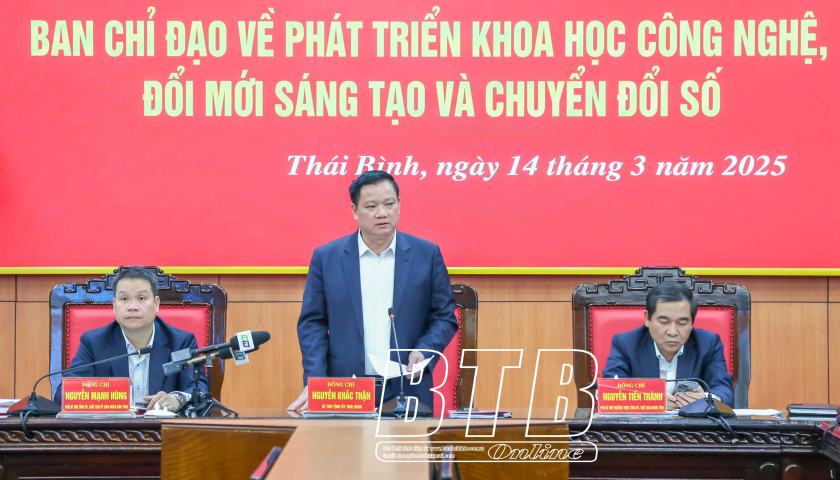 Phát triển khoa học, công nghệ, đổi mới sáng tạo và chuyển đổi số là đột phá quan trọng hàng đầu