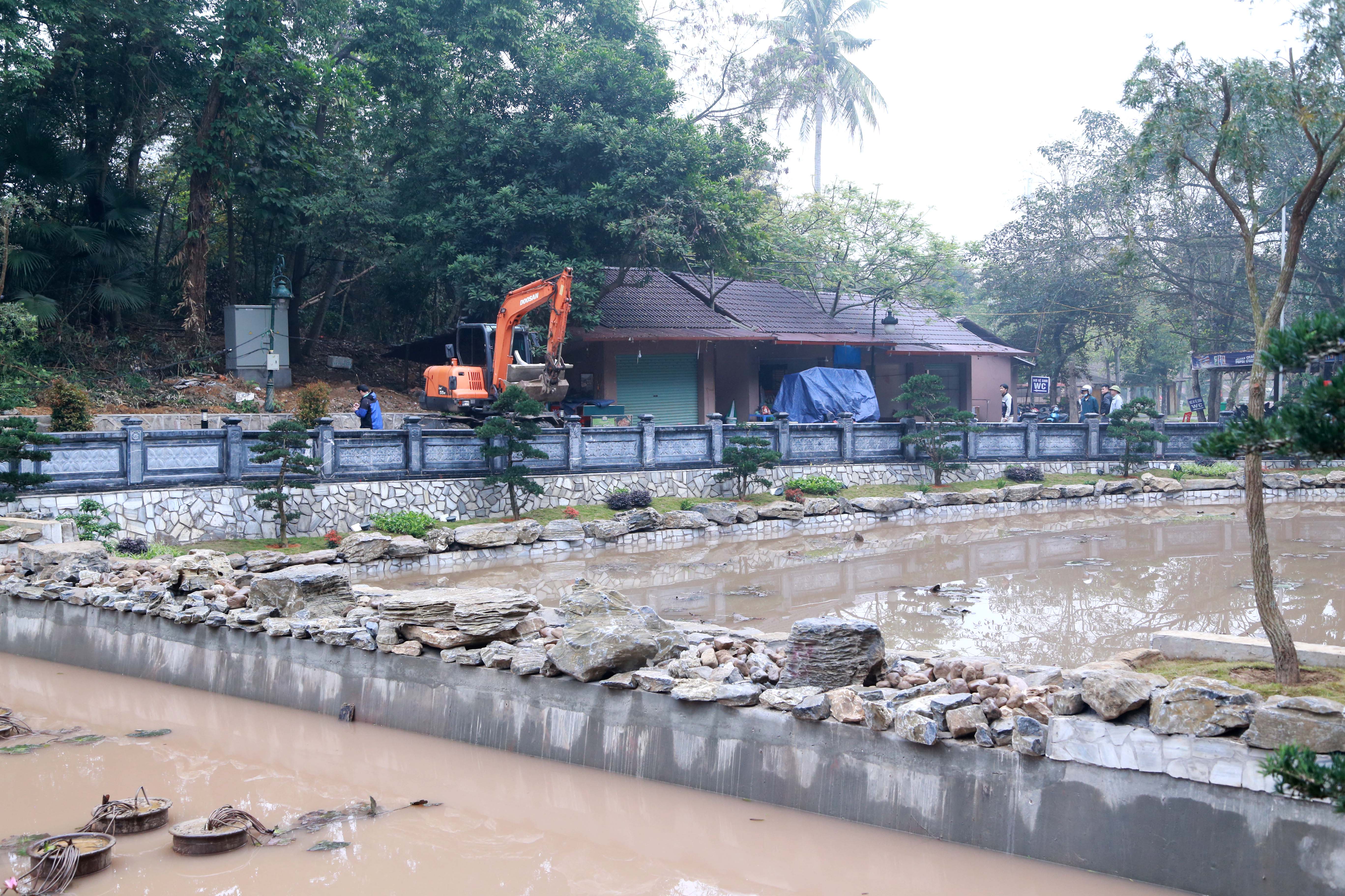 เกือบ 2 หมื่นล้านดอง ปรับปรุงระบบภูมิทัศน์บริเวณวัดเกิง