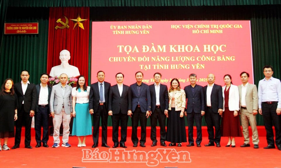 Tọa đàm khoa học về chuyển đổi năng lượng công bằng tại tỉnh Hưng Yên