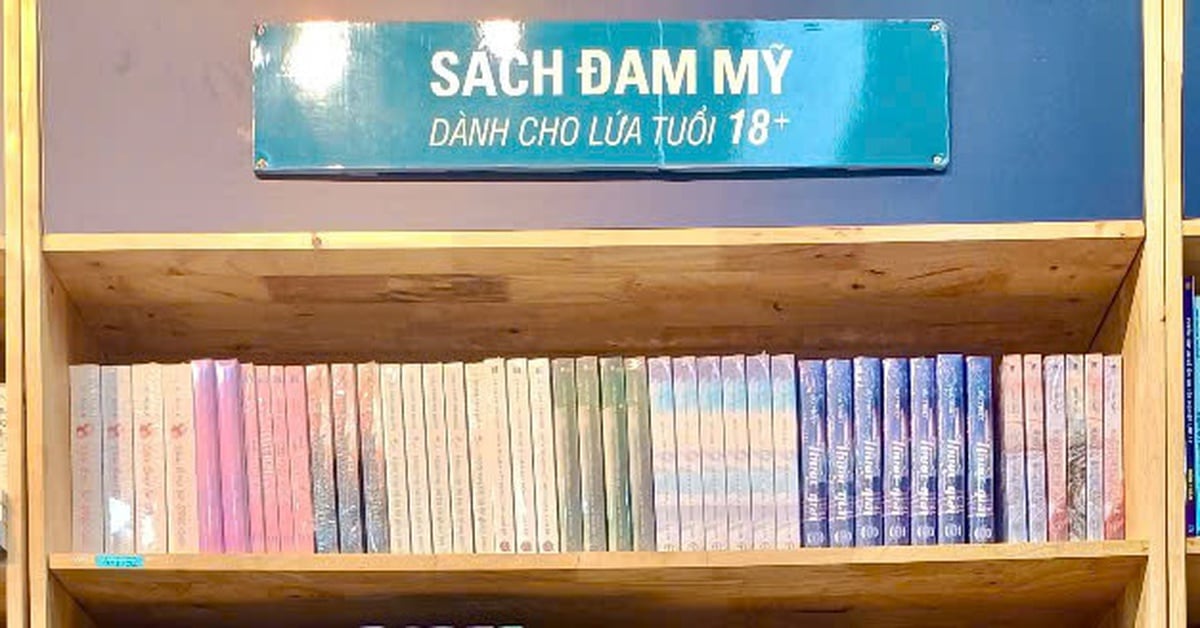 BL bookshelf opposite children's book area, Fahasa Thu Duc receives backlash