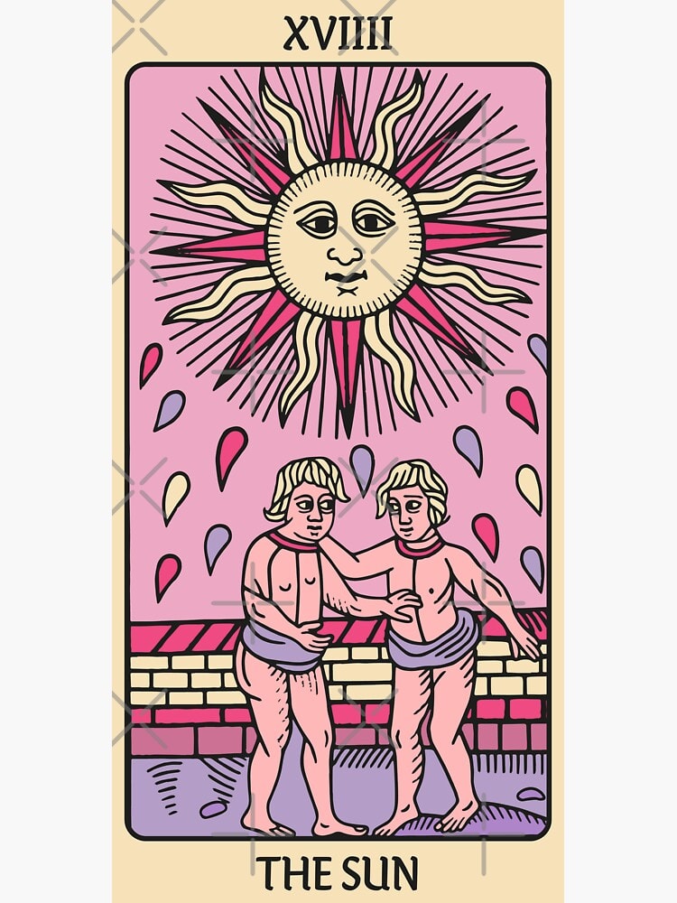 The Sun Tarot | Sticker