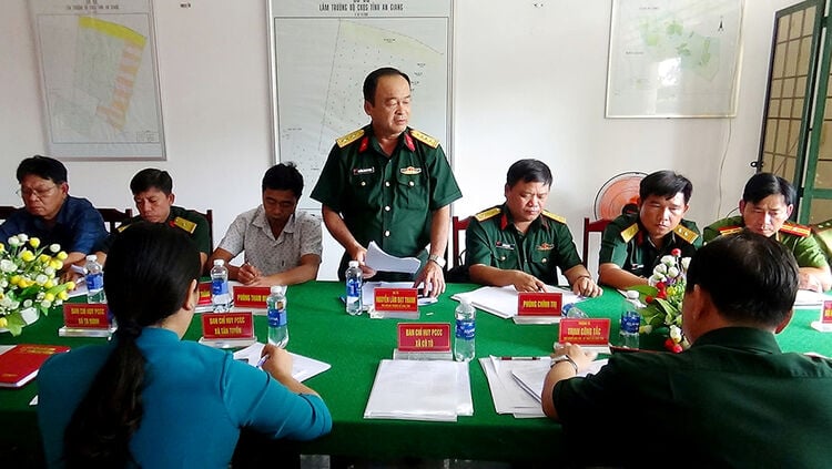 Deploying the fire prevention and forest protection plan of the Provincial Forestry Department