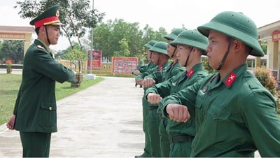 Khi tân binh thích nghi môi trường quân ngũ