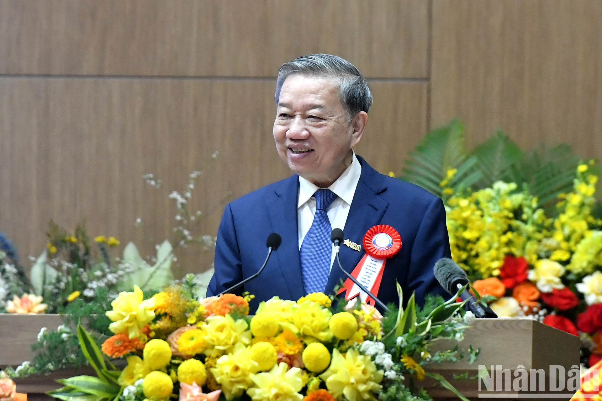 [Ảnh] Tổng Bí thư Tô Lâm và Thủ tướng Phạm Minh Chính dự Đại hội lần thứ nhất Hiệp hội Dữ liệu quốc gia ảnh 6