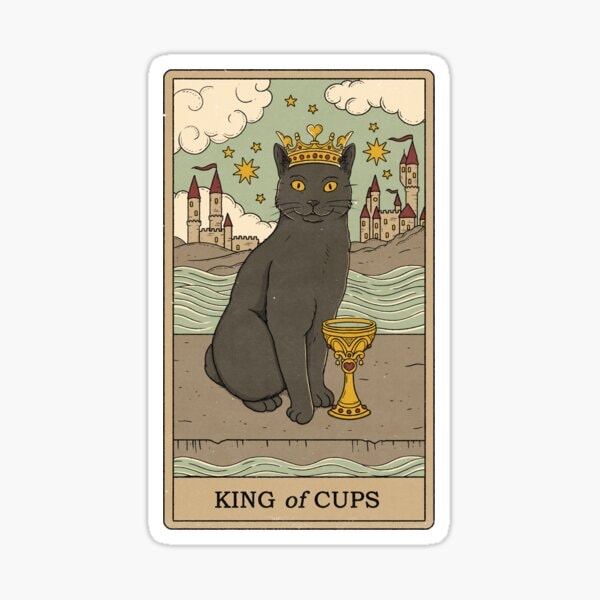 King Of Cups Stickers for Sale | Redbubble