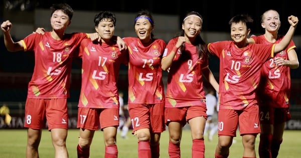 Winning in an unimaginable scenario, Ho Chi Minh City won a ticket to the semi-finals of the Asian Women's Cup C1