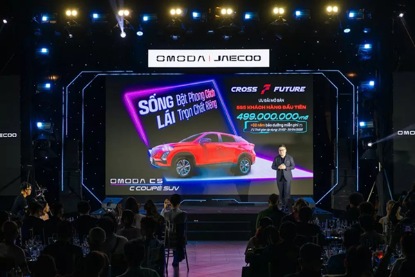 Omoda C5 Luxury : un prix fixe inattendu à seulement 499 millions au Vietnam