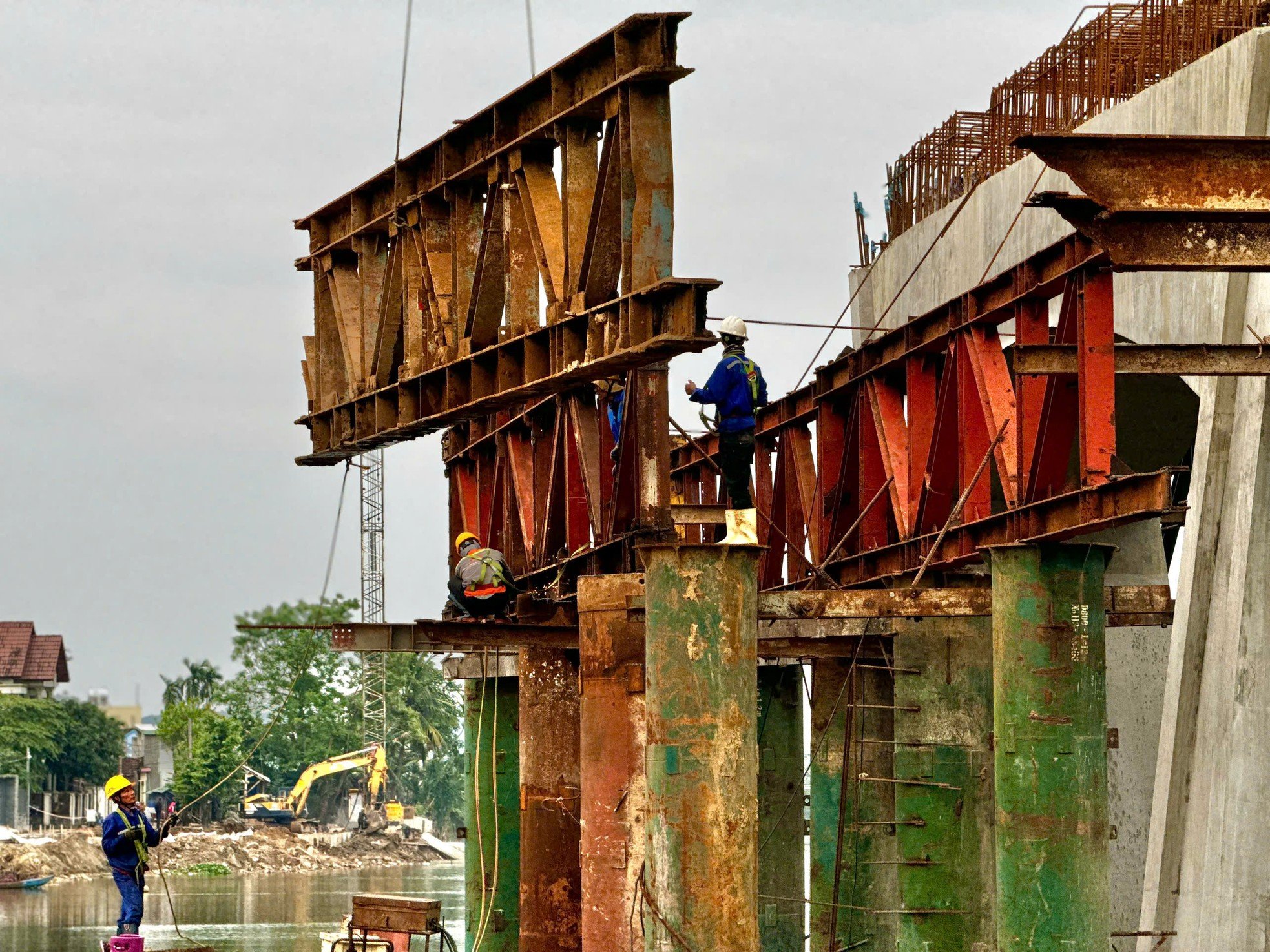 Two 4,400 billion VND transport projects in Quang Ngai are behind schedule, photo 5