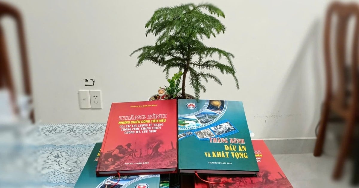 Thang Binh publishes 2 books to celebrate 50 years of homeland liberation