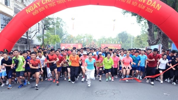 Nearly 2,000 people participate in Olympic Running Day – For National Security in 2025