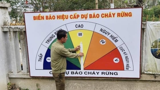 Hậu Giang nâng cấp dự báo cháy rừng lên cấp III