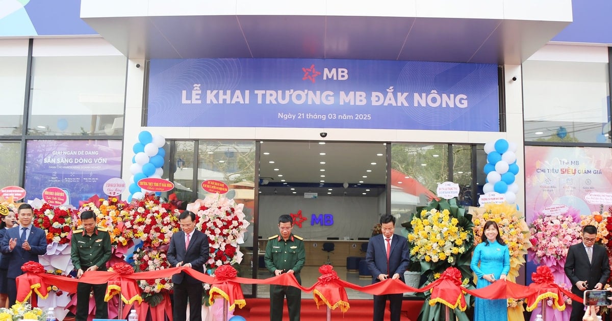 MB Bank открывает филиал в Дак Нонге