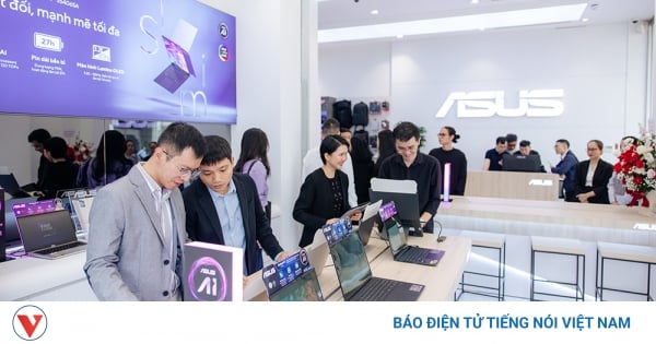 ASUS has the first experience store in Vietnam