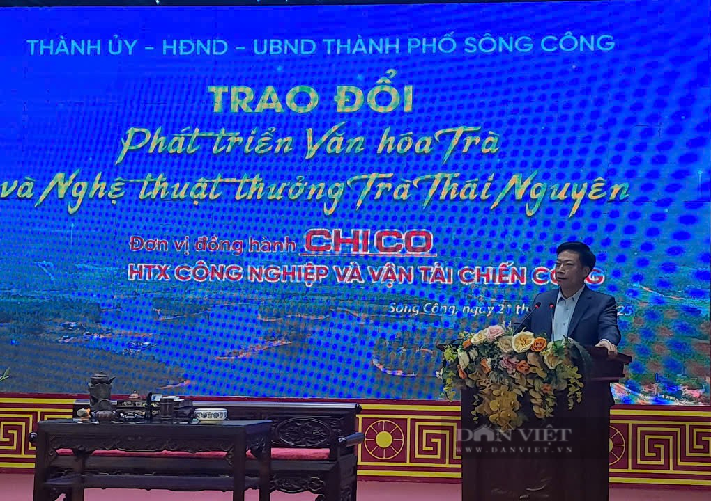 Thái Nguyên: Trao đổi kiến thức về văn hoá trà, nâng tầm giá trị cây chè và nghệ thuật thưởng trà- Ảnh 3.