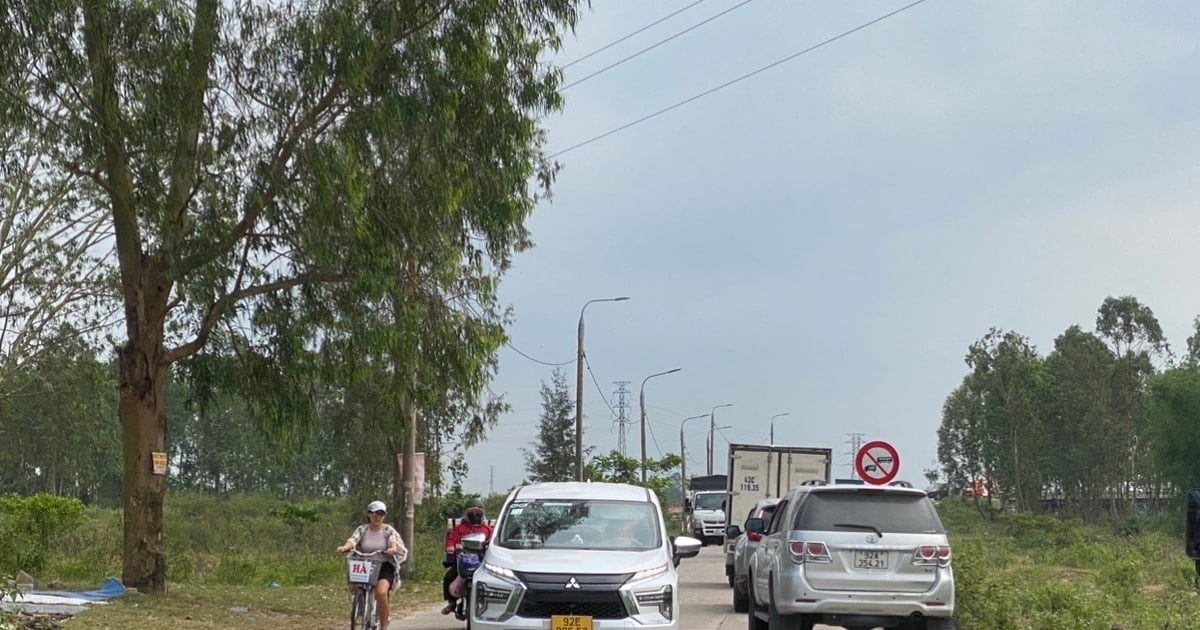 Verkehrsstau auf der Duy Phuoc-Cam Kim-Brücke