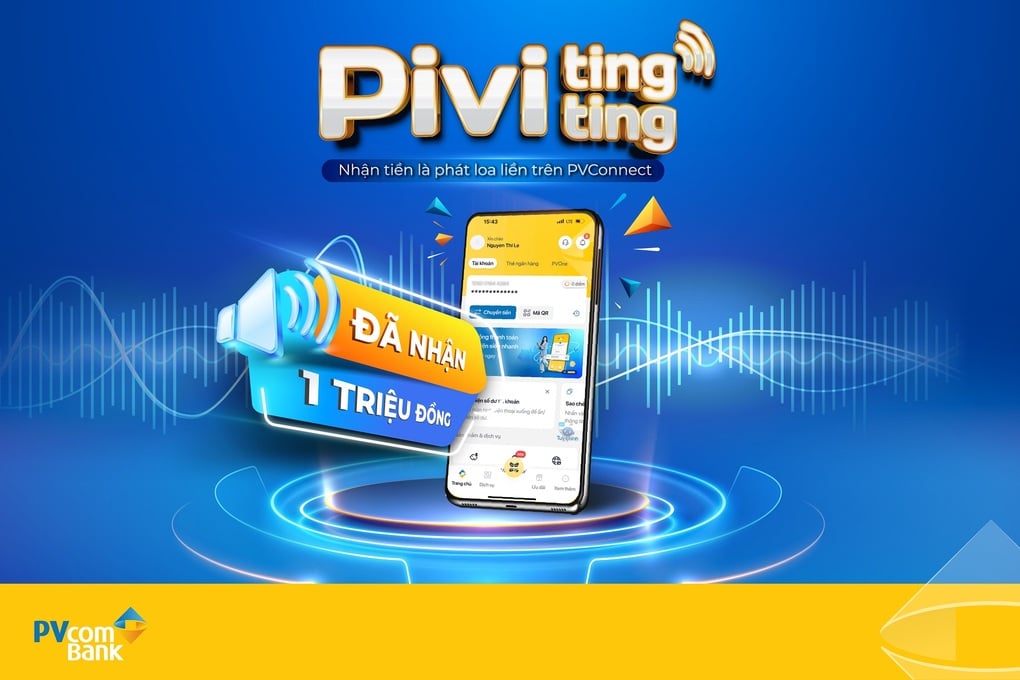 PVcomBank ra mắt tính năng thông báo biến động số dư bằng giọng nói - 1