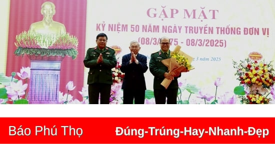 Gặp mặt kỷ niệm 50 năm ngày truyền thống đơn vị