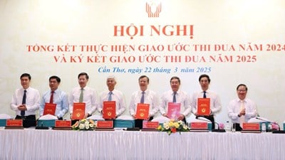 Cụm thi đua các thành phố trực thuộc Trung ương ký kết giao ước thi đua năm 2025