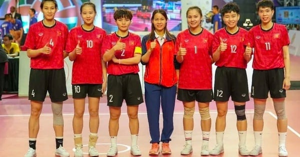 Dramatic victory over Thailand, Vietnamese women's sepak takraw wins first World Cup