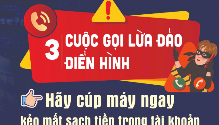 Bộ Khoa học & Công nghệ cảnh báo người dân về 3 hình thức cuộc gọi lừa đảo điển hình