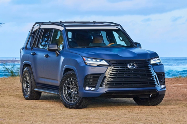 Lexus LX Surf version for customers who love surfing