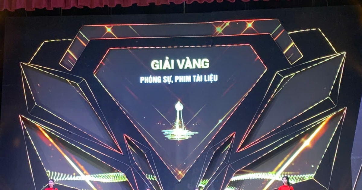 Quang Nam Radio and Television Station won 2 gold awards at the national television festival