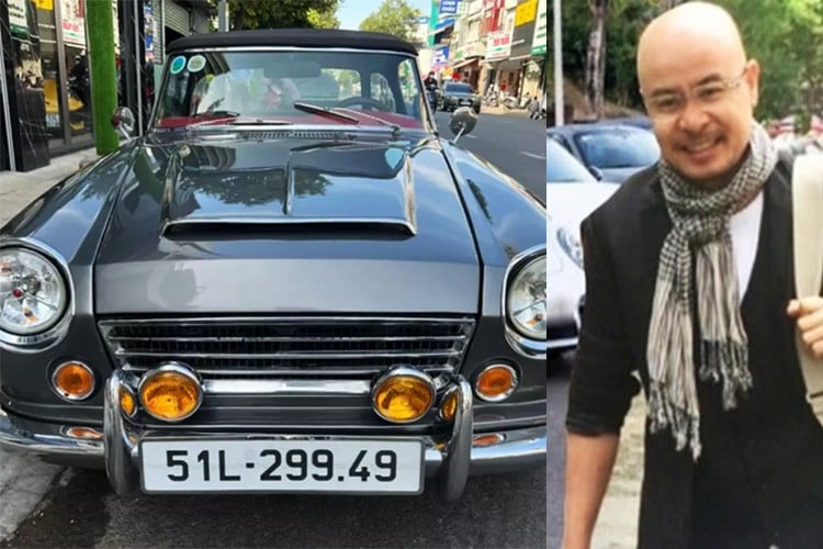 "Old car" Datsun Fairlady 1969 over 1.7 billion belongs to Dang Le Nguyen Vu