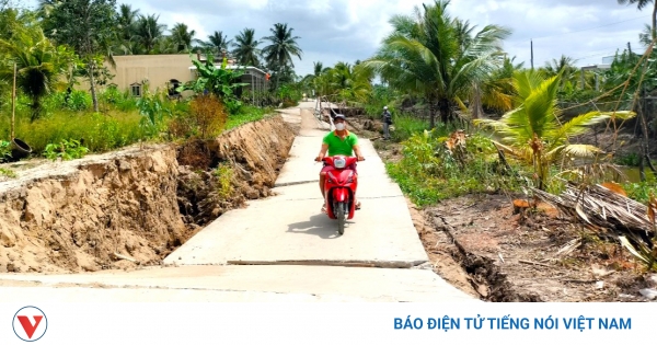 Ca Mau supera el hundimiento de las áreas de agua dulce durante la estación seca