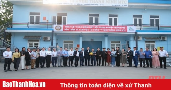 Thanh Hoa City Business Association connects members in March