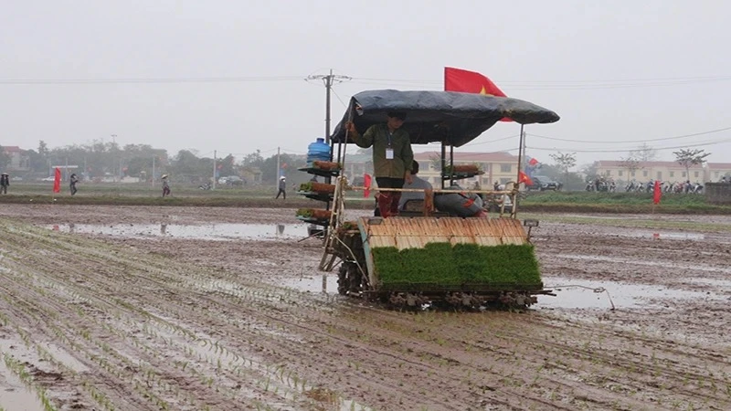 La haute technologie favorise un fort développement agricole