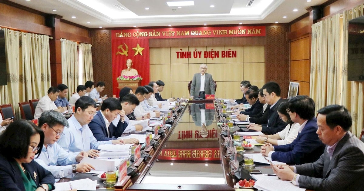 정치국 검사 대표단 1911 디엔비엔에서 작업