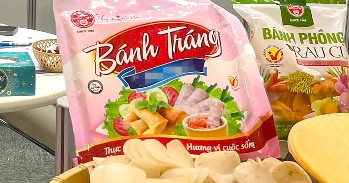 Two businesses in Dong Thap earn thousands of billions from exporting shrimp crackers and rice paper