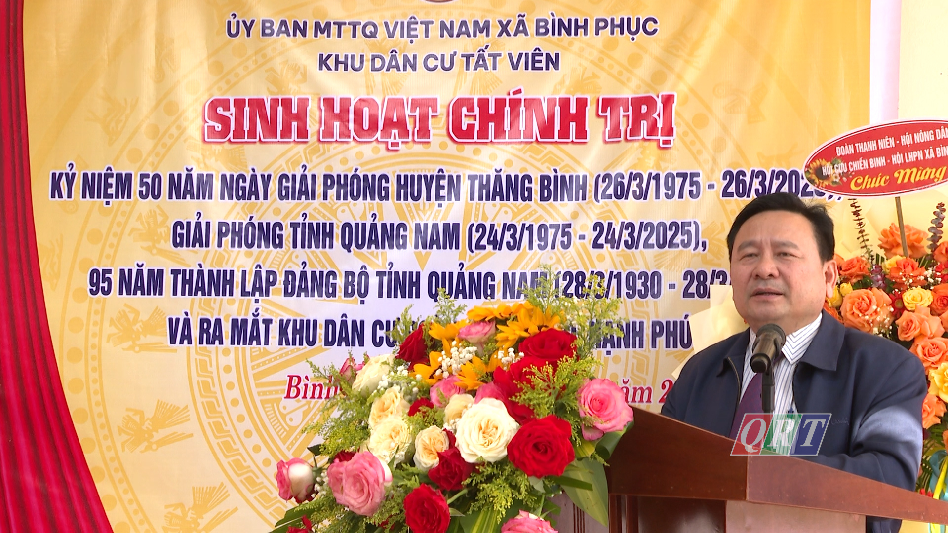 Vice Chairman of the Provincial People's Council attended political activities in Tat Vien village