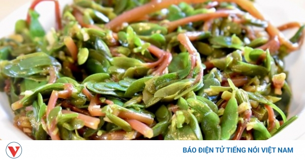 Vietnamese vegetables are considered "longevity" medicine, eating them properly is better than taking supplements.