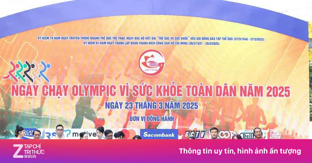 TP.HCM bùng nổ Ngày chạy Olympic 2025