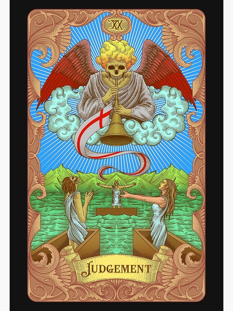 Urteil Tarot Illustration