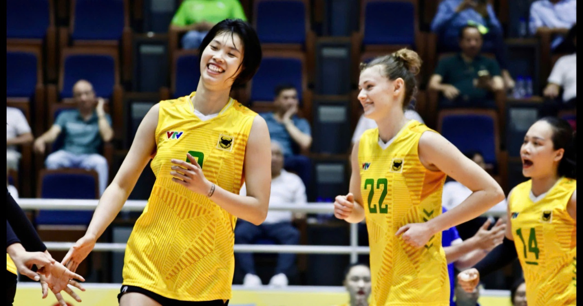 Spielplan der Volleyball-Nationalmeisterschaft 2025 heute: Thanh Thuy zeigt ihr Talent