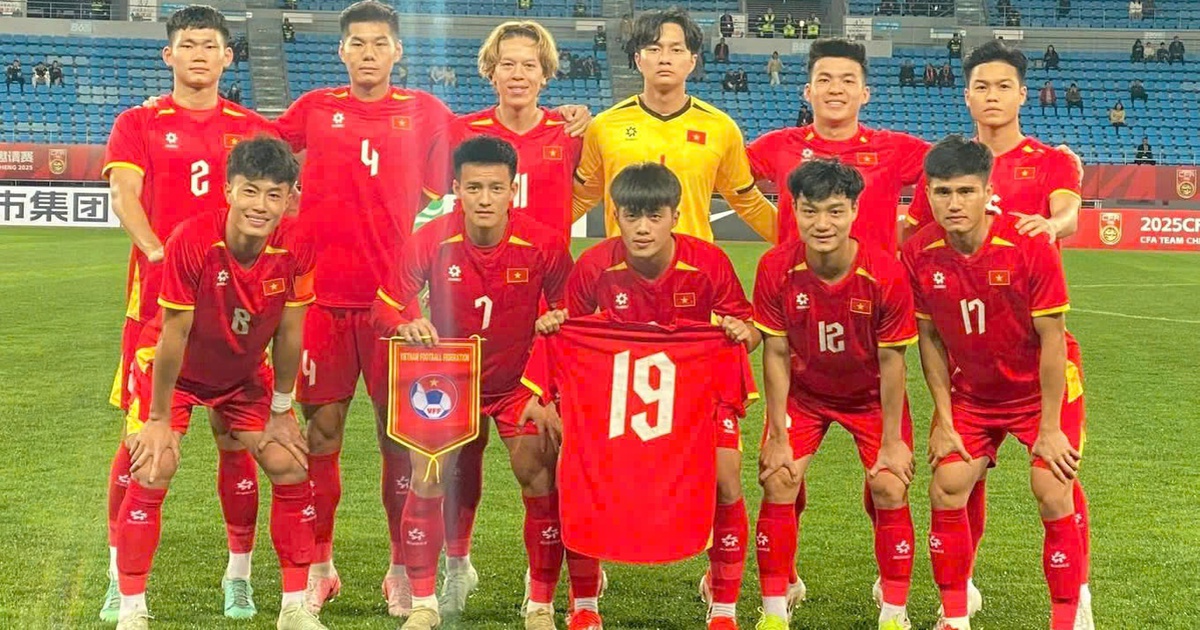 Vietnam Sub-22 compite por el campeonato con el anfitrión China, ¿qué dice la persona que reemplaza temporalmente al Sr. Sik?