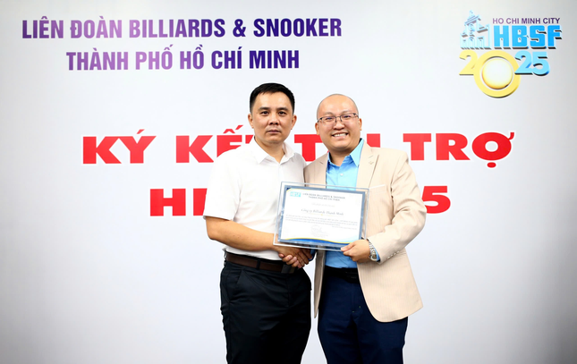 Billiards Thanh Minh năm thứ 2 liên tiếp là nhà tài trợ vàng của giải HBSF Tour danh giá ảnh 1