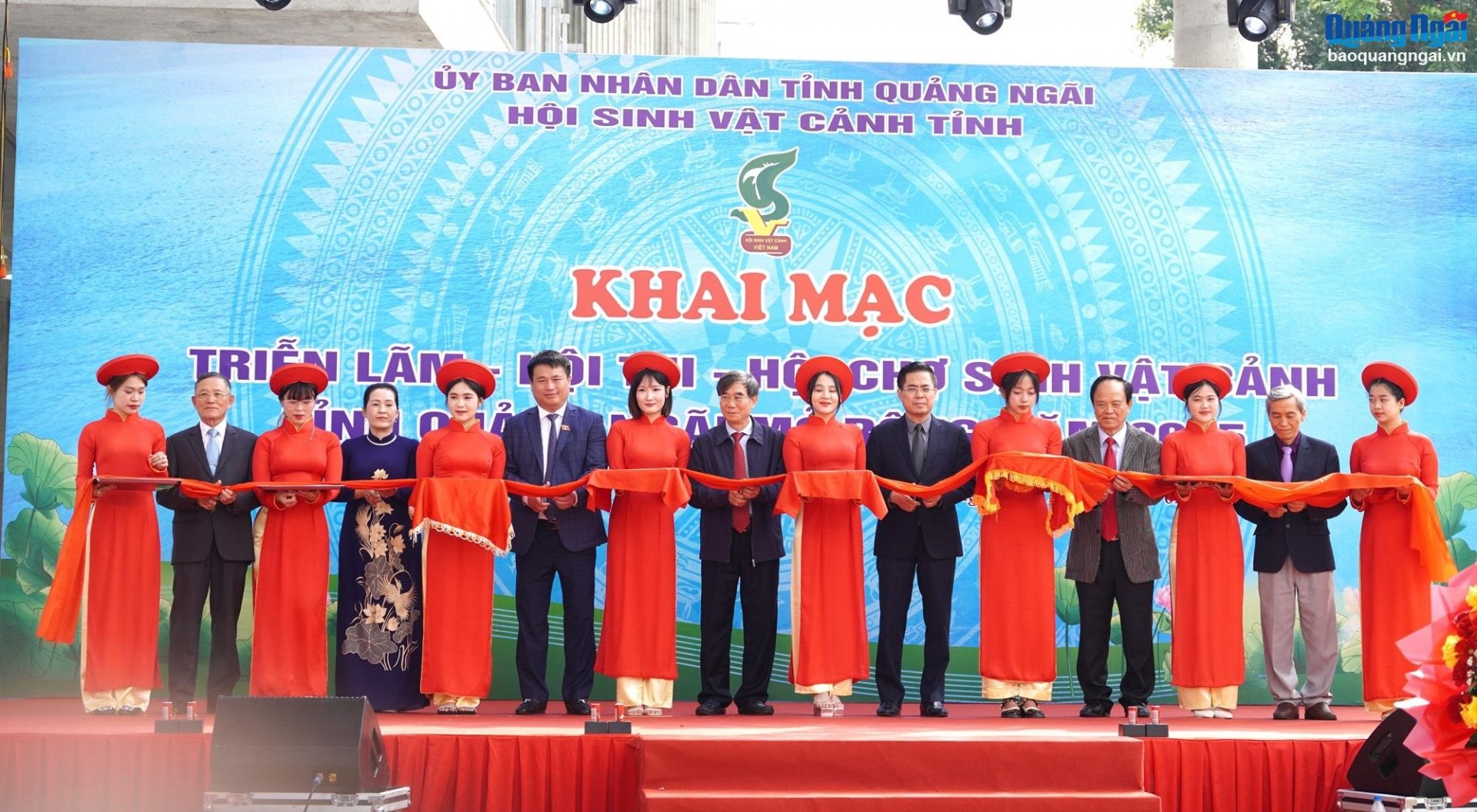 Opening of the 2025 Quang Ngai Provincial Ornamental Plants Exhibition - Competition - Fair