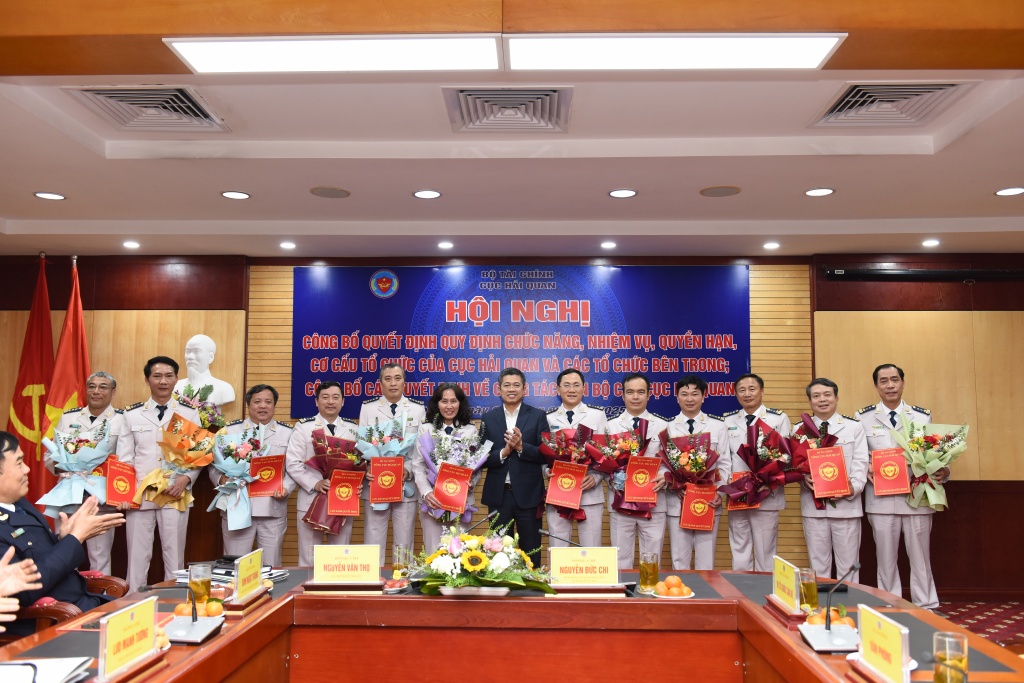 Chi tiết nhân sự lãnh đạo ngành Hải quan theo mô hình mới