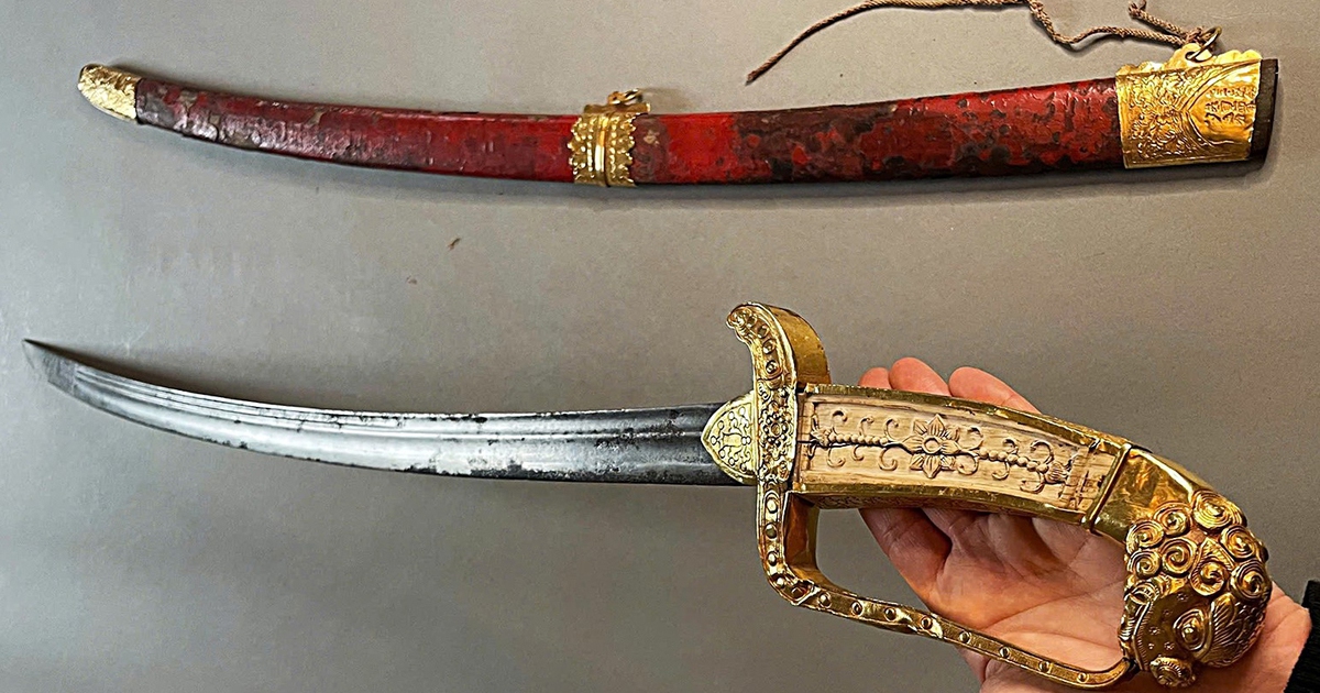 About the Minh Mang Dynasty sword auctioned in France