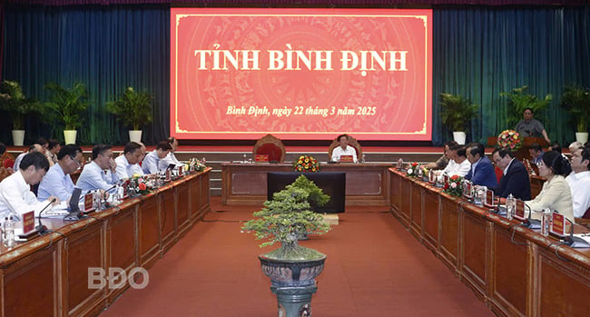 លើកតម្កើងស្មារតី Tay Son នាំ Binh Dinh ឆ្ពោះទៅរកការអភិវឌ្ឍន៍យ៉ាងឆាប់រហ័ស និងនិរន្តរភាព