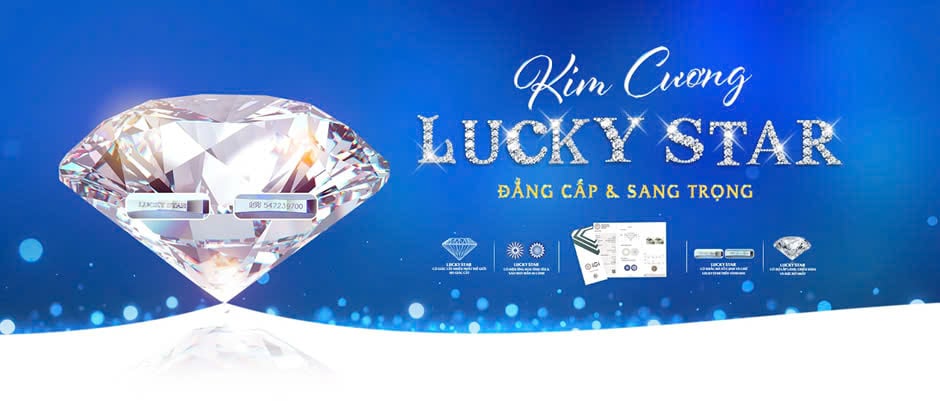 Kim cương LUCKY STAR tại Thế Giới Kim Cương – Biểu tượng mới của sự hoàn hảo